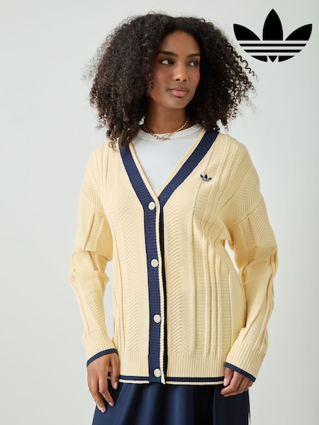 Yellow - Adidas Originals Cardigan