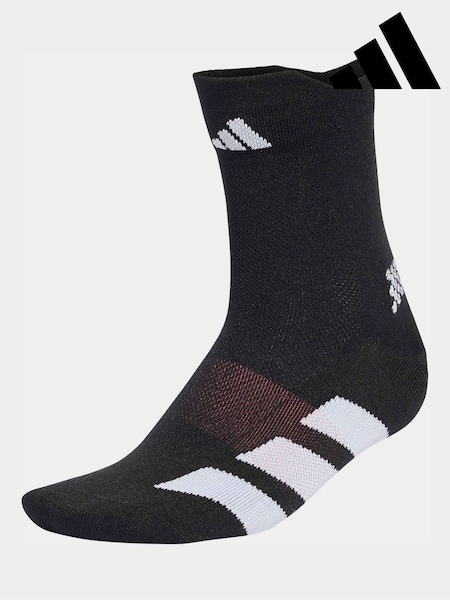 שחור - Regular Adidas Run Adiz Qrtr Socks