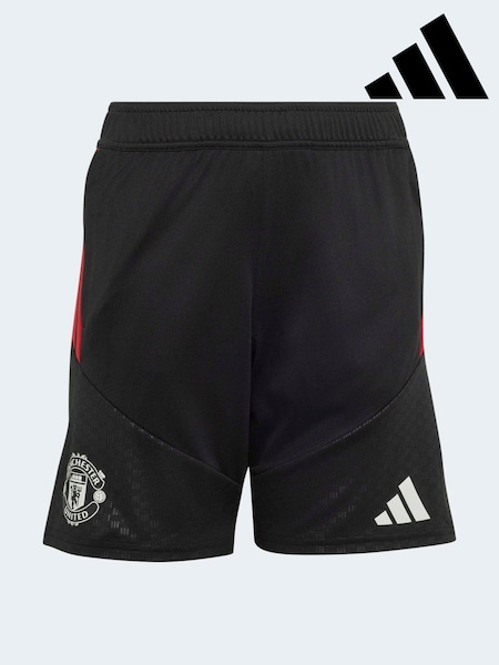 Black - Adidas Manchester United 26/27 Tiro Training Shorts