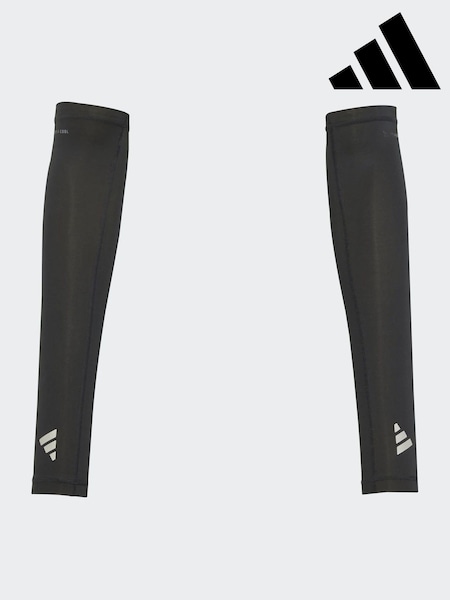 Black - Regular Adidas Climacool Arm Sleeve Football Equipment