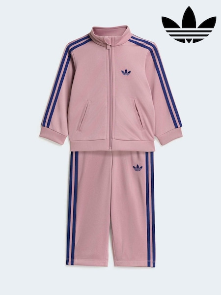 Lila - Adidas Originals Firebird Tracksuit