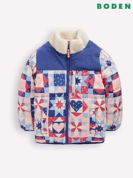 Boden Blue Cosy Puffer Jacket (G73239) | €86 - €92