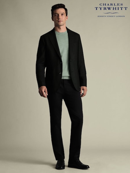 Charles Tyrwhitt Green Forest Luxury Italian Slim Fit Jacket (G73544) | €488