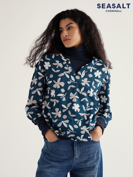 Seasalt Cornwall Green Streamlet Top (G73917) | €90