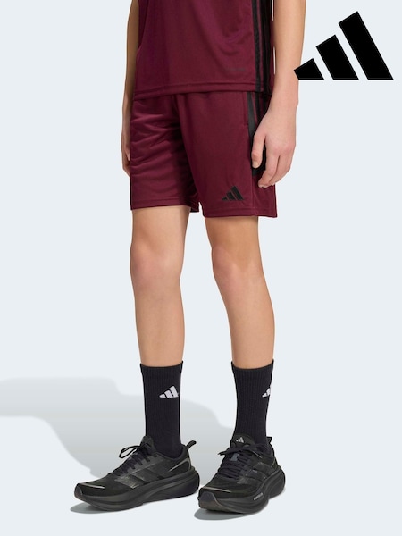 Burgundy Red - Adidas Tiro Essentials Shorts