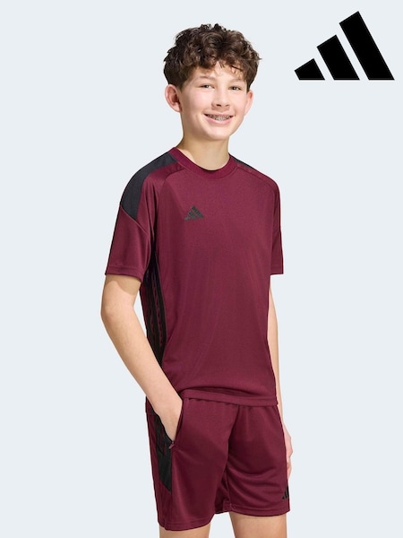 Rojo - Adidas Tiro Essentials Jersey T-shirt