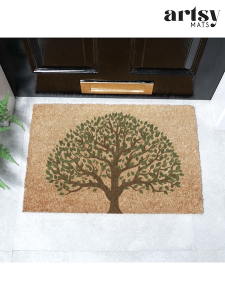 Artsy Mats Brown Tree of Life Doormat (G74523) | €26.50
