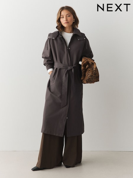 Mocha Brown - Water Proof Trench Coat