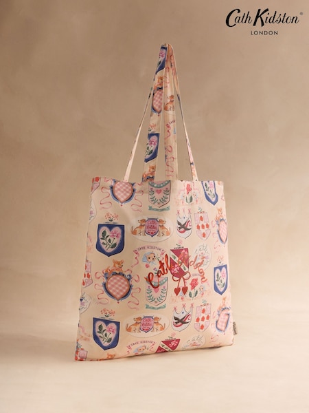 Ecru Crest Print - Cath Kidston Tote Bag