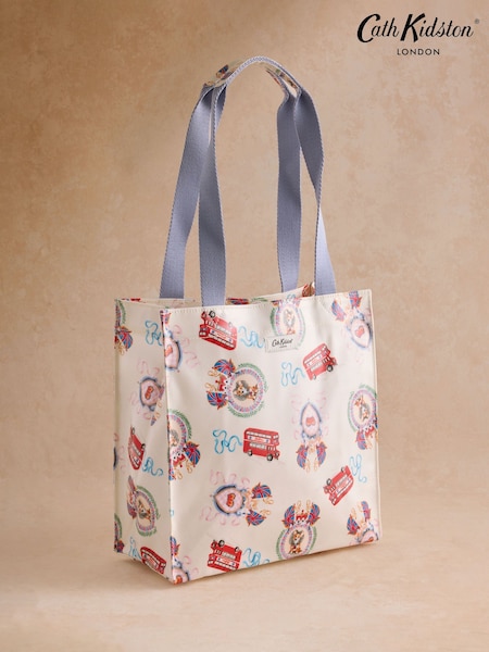 Ecru London Print - Cath Kidston Medium Book Bag