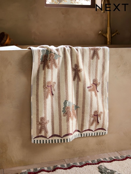 Christmas Gingerbread Towel