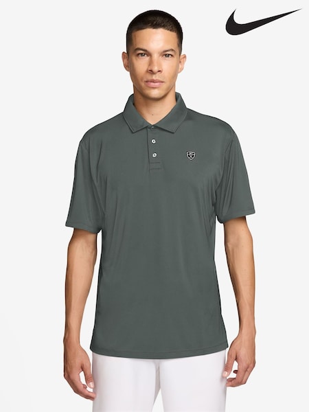 Zaļš - Regular Nike Dri-fit Par5 Golf Polo Shirt