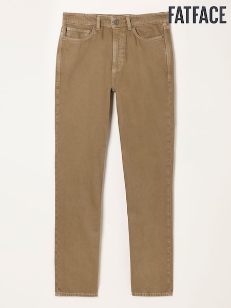 Stone - Regular Fatface Straight Fit Jeans