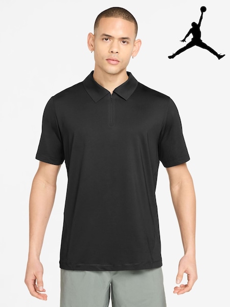 Schwarz - Regular Jordan Jordan Dri-fit Golf Polo T-shirt