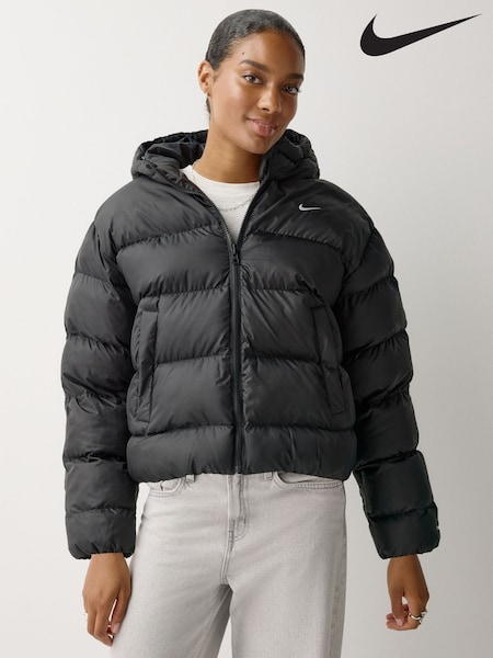 Black - Nike Classic Puffer Jacket