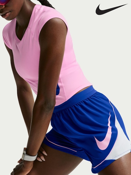 Old Royal Blue - Nike Tempo Dri-fit Unlined Running Shorts