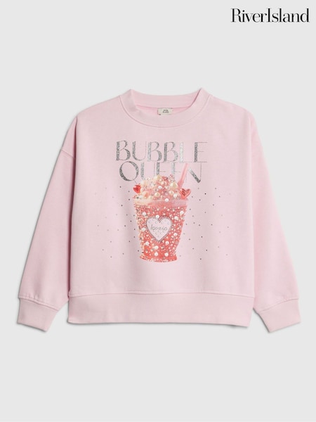 River Island Bubble Queen Sweatshirt (G76707) | ‏83 ر.ق.