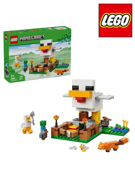 LEGO Minecraft Chicken Farm Gaming Toy with Figure 21585 (G76787) | 714 Kč