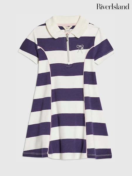 River Island Stripe Rugby Polo Dress (G76843) | 3,850 RSD