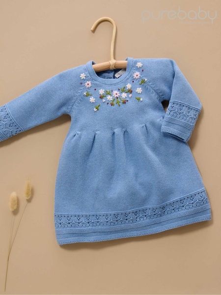Purebaby Cosy Knitted Dress (G77025) | ‏229 ر.ق.