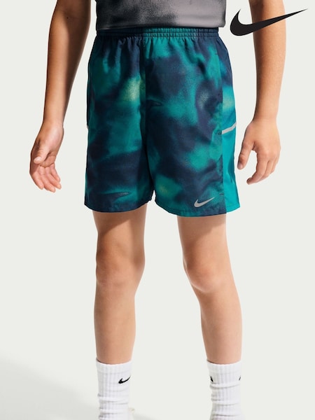 Bright Spruce Green - Nike Dri-fit Miler Printed Shorts