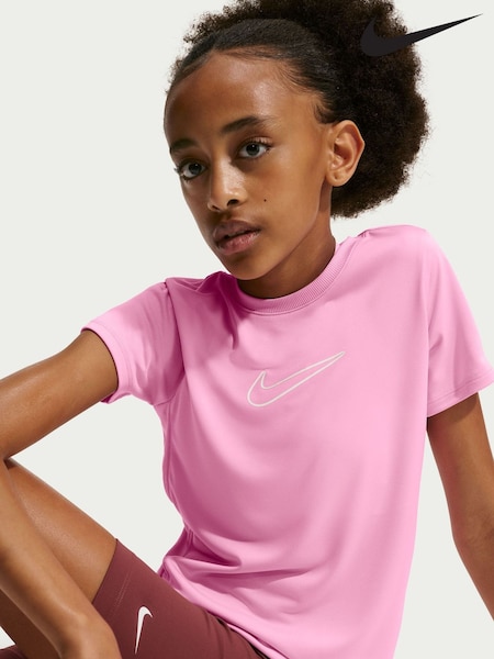 Pink Rise - Nike Dri-fit One Short Sleeve T-shirt