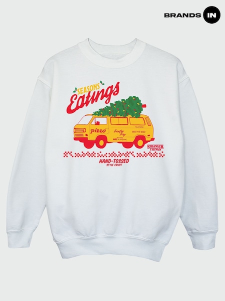 Brands In Stranger Things Season Of Eating Christmas Sweatshirt (G77585) | 35 €