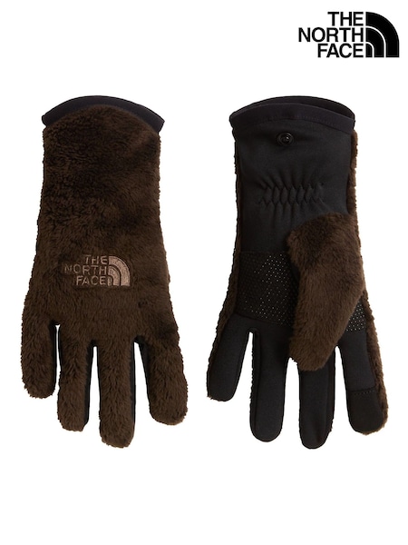 Brown - The North Face Osito E-tip Fleece Gloves