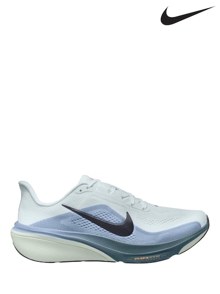 Grey Navy - Regular Nike Pegasus 42 Running Trainers