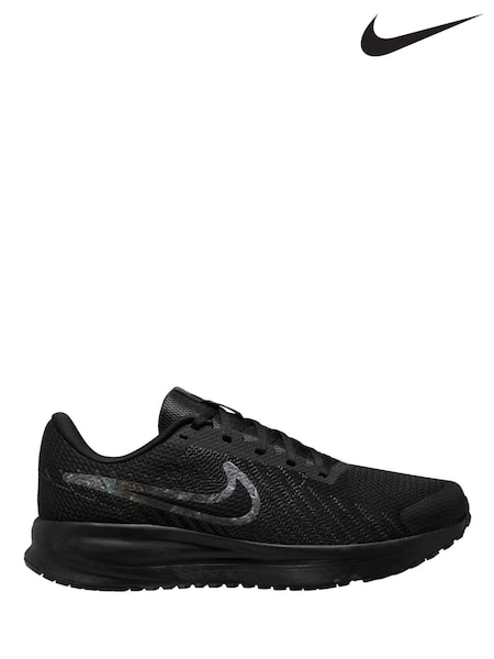 Black/Camo Print - Regular Nike Run Defy Running Trainers