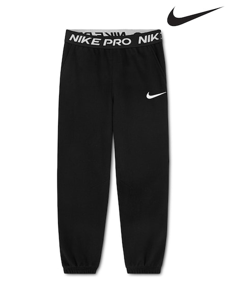 Black - Nike Kids Girls Pro Joggers