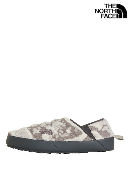 Grey - Regular The North Face Thermoball Traction Printed Mule Slippers