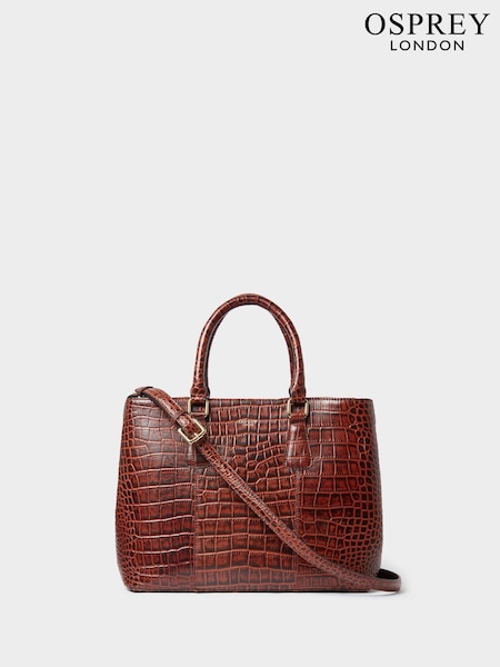 Osprey London The Adaline Leather Work Brown Bag (G78322) | R$ 1.825