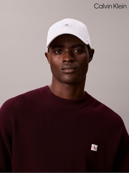 Calvin Klein Monogram Woven Patch Cap (G78473) | € 53