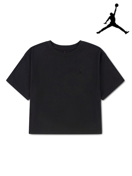 Černý - Jordan Brooklyn Short Sleeve T-shirt