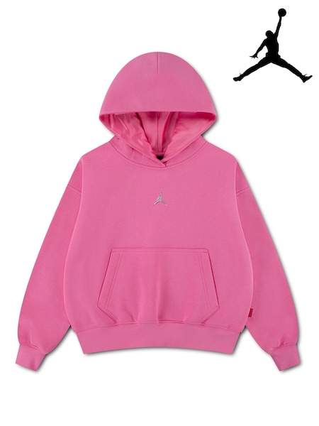 Pink - Jordan Brooklyn Fleece Hoodie