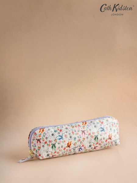 Ecru - Cath Kidston Wallace And Gromit Curved Pencil Case Bag