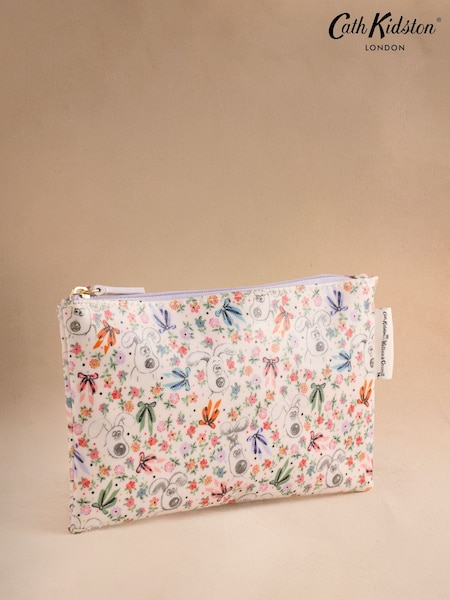 Ecru - Cath Kidston Wallace & Gromit Zipped Purse