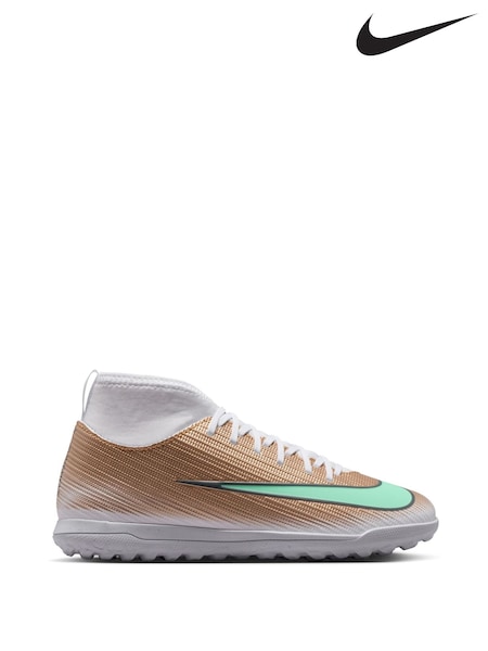 Yellow - Nike Junior Mercurial Superfly 11 Club "kylian Mbappa" Turf High-top Football Trainers