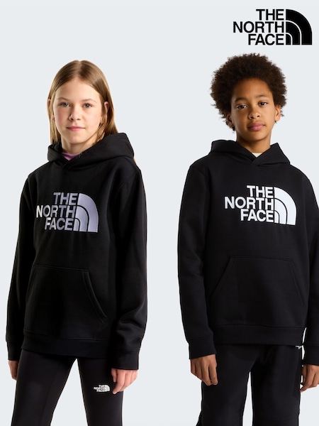 Black - The North Face Teen Essential Drew Peak Hoodie
