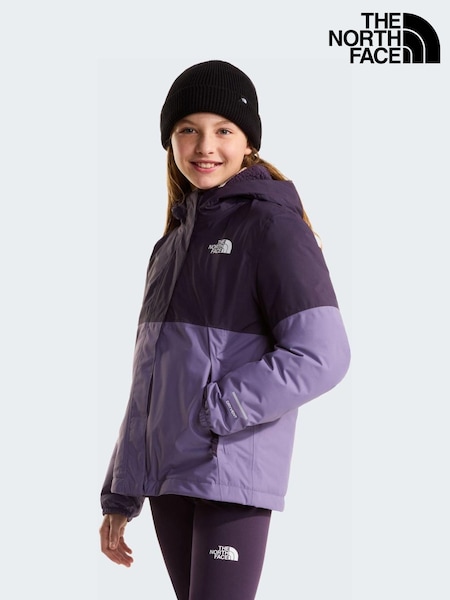 Violetti - The North Face lämmin Antora-sadetakki
