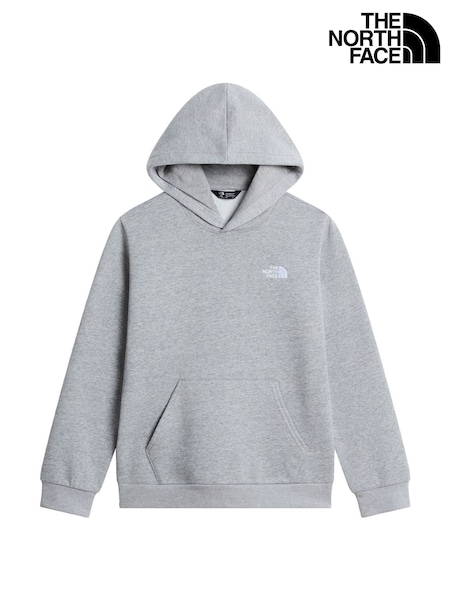 Grey - The North Face Teen Evolution Simple Dome Hoodie