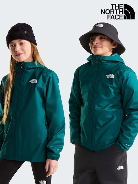 ירוק - The North Face Teen Zipline Rain Jacket