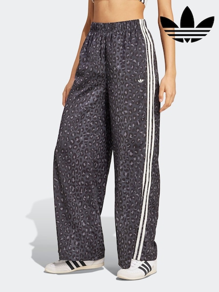 adidas Originals Animal Wide Leg Satin Trousers (G79598) | SGD 116