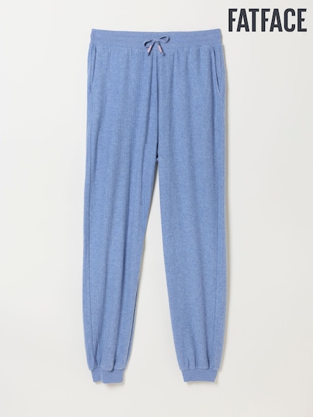 Blue - Fatface Cuffed Lounge Pant