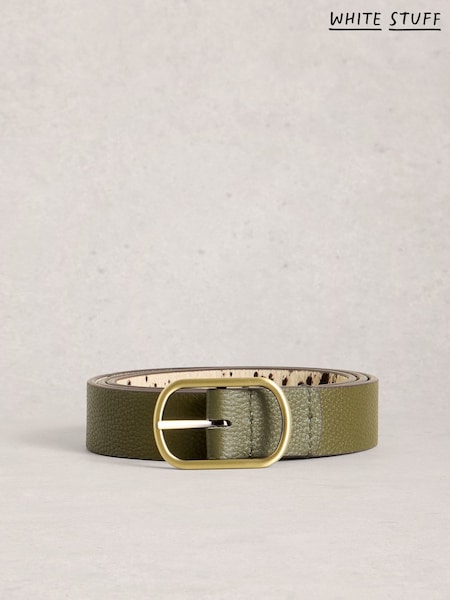 White Stuff Green Reversible Leather Belt (G80402) | €46.50