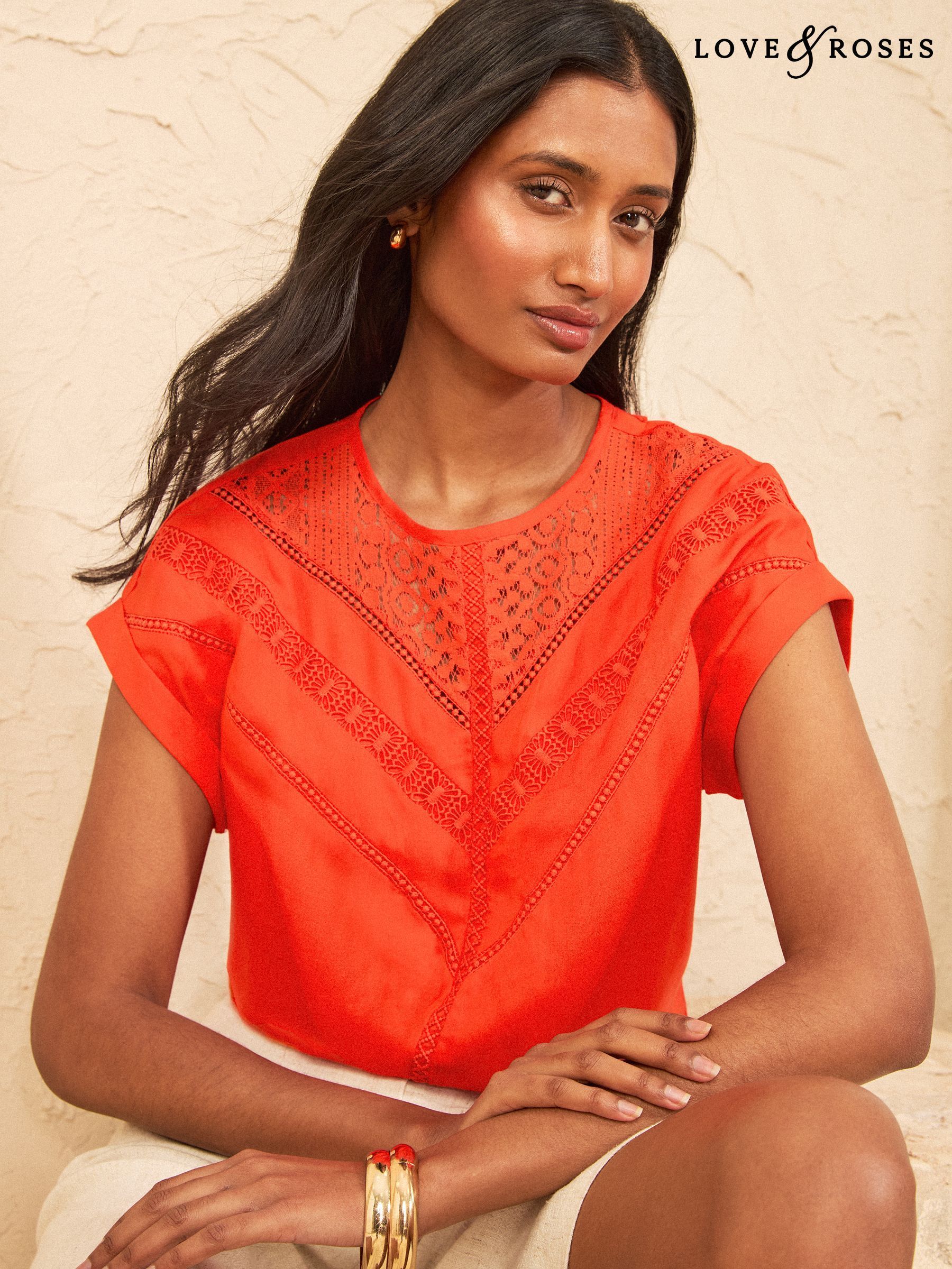 Women's Lace T-Shirts | Ladies Lace Tops | Next USA
