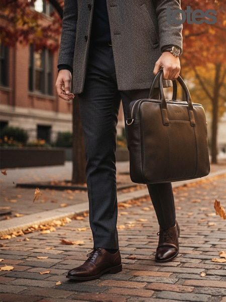 Totes Black Genuine Leather Laptop Bag (G81084) | 4,206 UAH