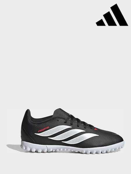 Schwarz - Adidas Predator Club Turf Football Trainers