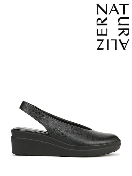Naturalizer Sutton Wide Fit Slingback Black Shoes (G81595) | 4 362 Kč